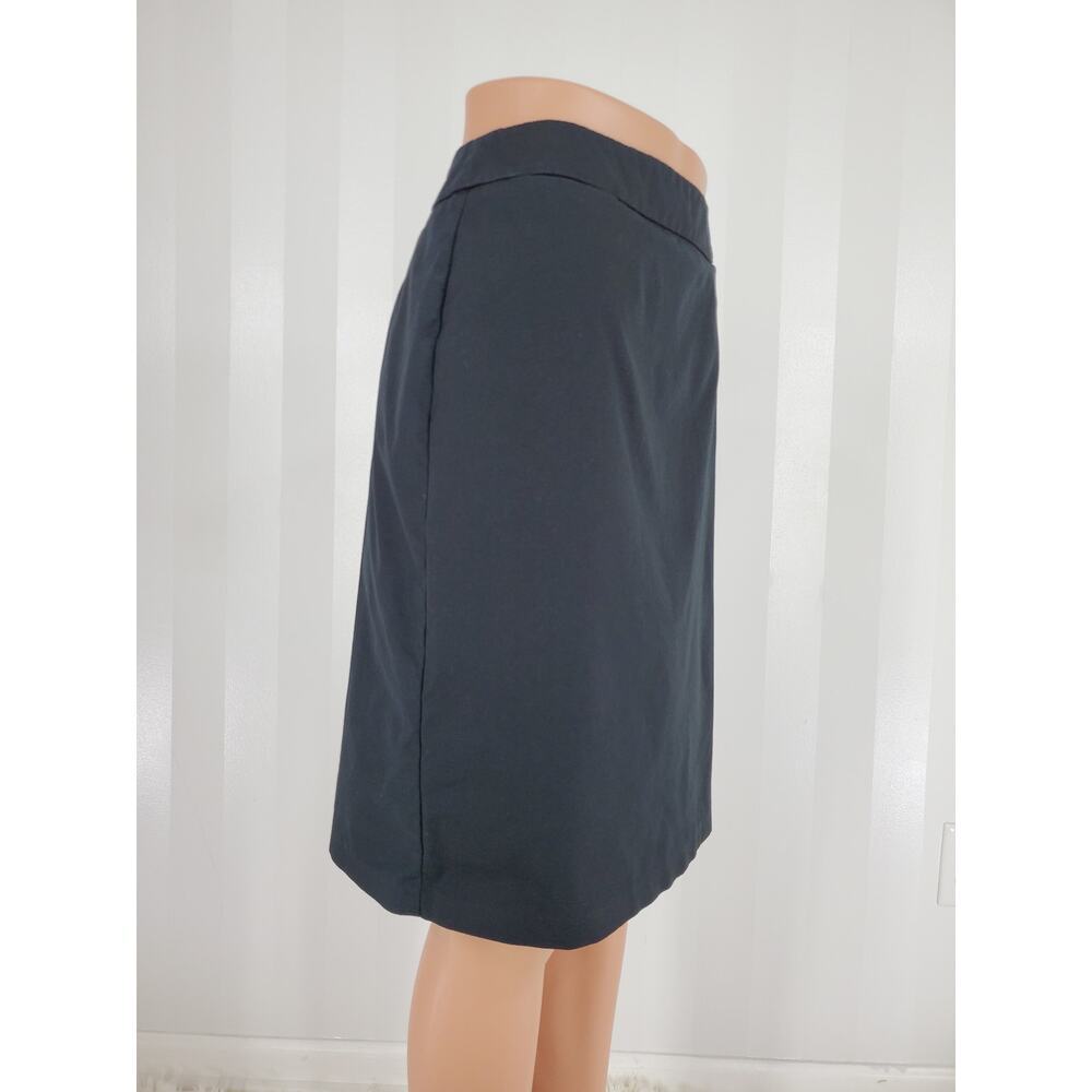 NEW YORK & CO Women's Black Straight Skirt Sz 2 - Picture 2 of 7